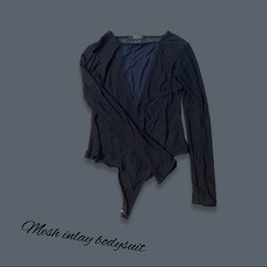 Mesh inlay bodysuit 💋